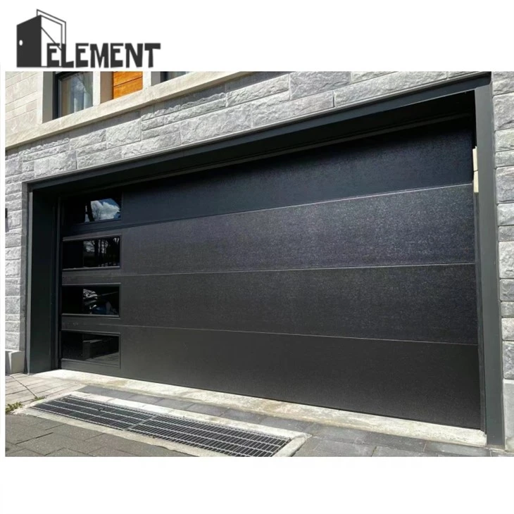 Black Carriage Garage Door Black Carriage Garage Door